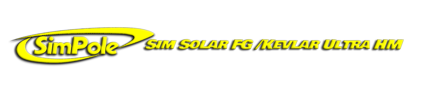 Solar Panel Pole With Fiber-glass and Kevlar