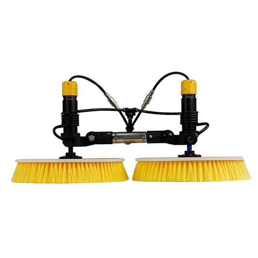 Solar Panel Cleaning Power Brush (double brushes)